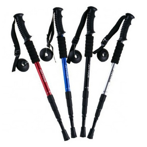 Cheap Outdoor Foldable Hiking Pole Camping Walking Stick