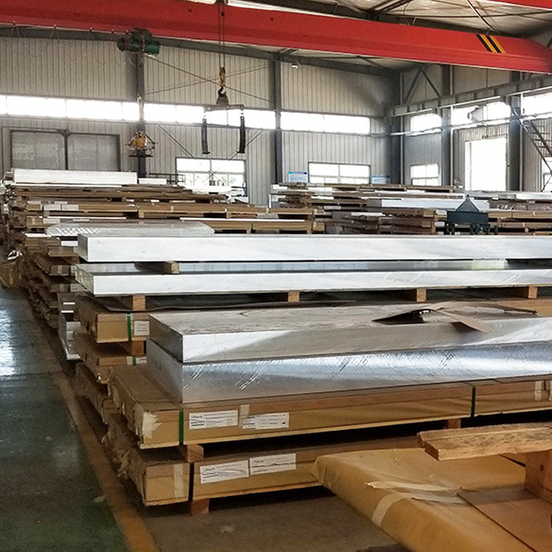 China Factory Stock Aluminum Plate 1100 3003 5052 Aluminum Sheet