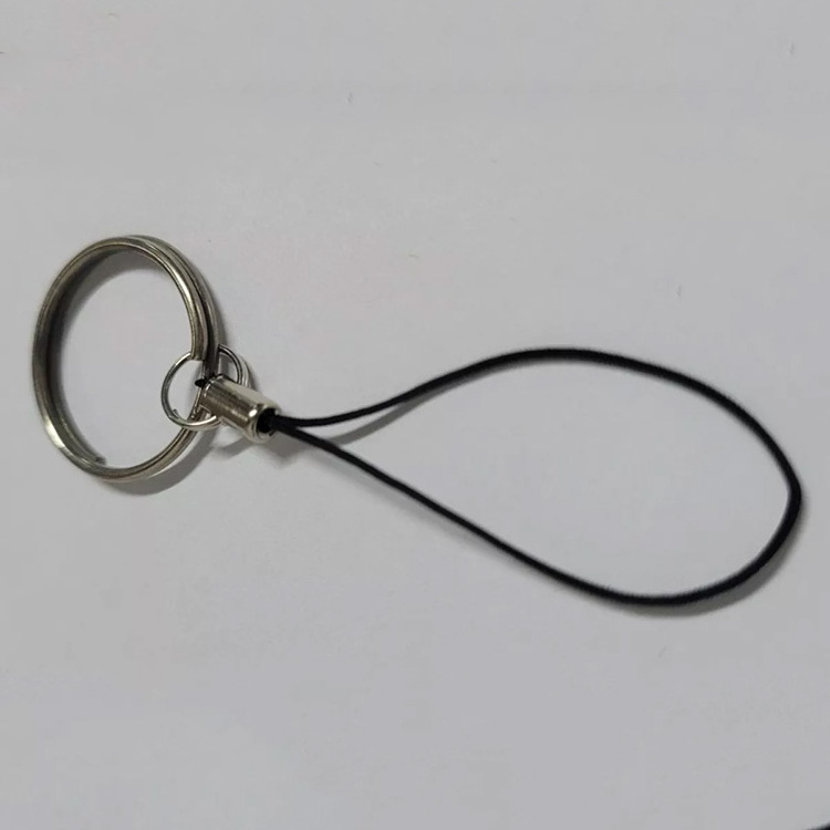 Keyring Key Chain Split Ring Loop Holder Clasp Connector 25mm Steel Silver Short Loop DIY Craft Key rings