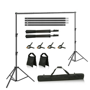 Photograph Background Support Equipment: Softbox+Backdrop+Light Stand+Umbrella+Reflector Green Screen Kit