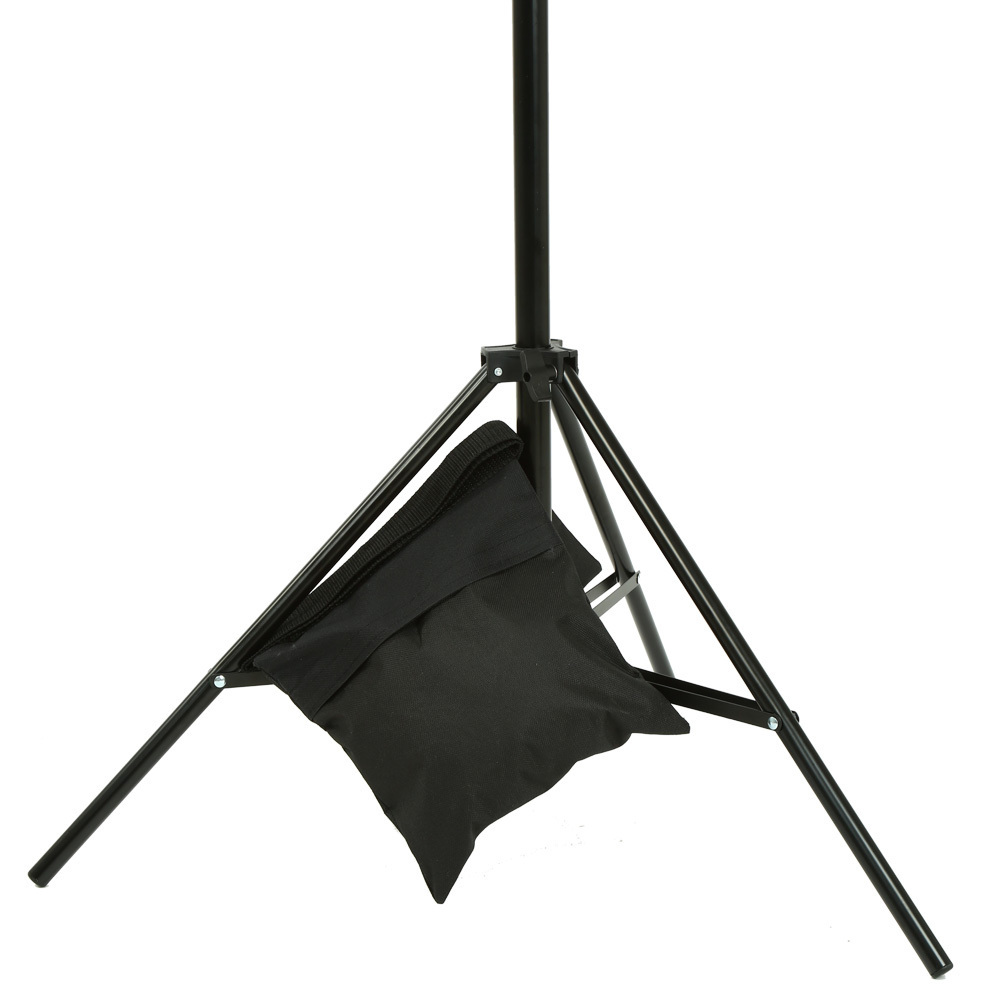 Portable photography studio Backdrops Photo Editing Background Stand With 45w led bulb, soft umbrella,light stand Set