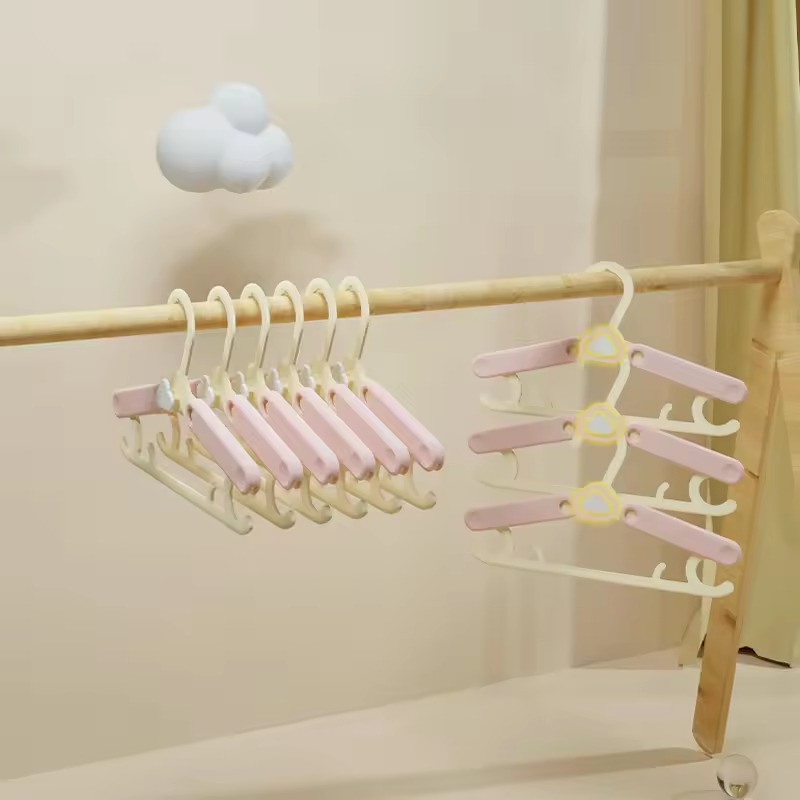 Hot Selling Baby Hanger Extension-Type Bpa Free Kids Hangers For Toddler Clothes Pants Custom Baby Hanger