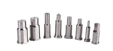 Standard Tolerance Round Pin Hole Punch Accessories Injection Moulding Punch And Die Punches