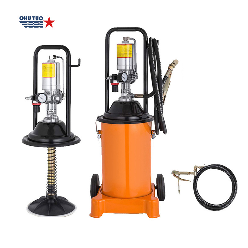 20L Bucket 3 Gallon Air Operated Automatic/ Auto Manual Pneumatic Grease Gun Pumps Grease Lubricator Air Grease Pump