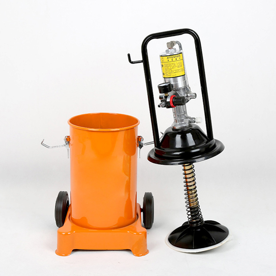 20L Bucket 3 Gallon Air Operated Automatic/ Auto Manual Pneumatic Grease Gun Pumps Grease Lubricator Air Grease Pump