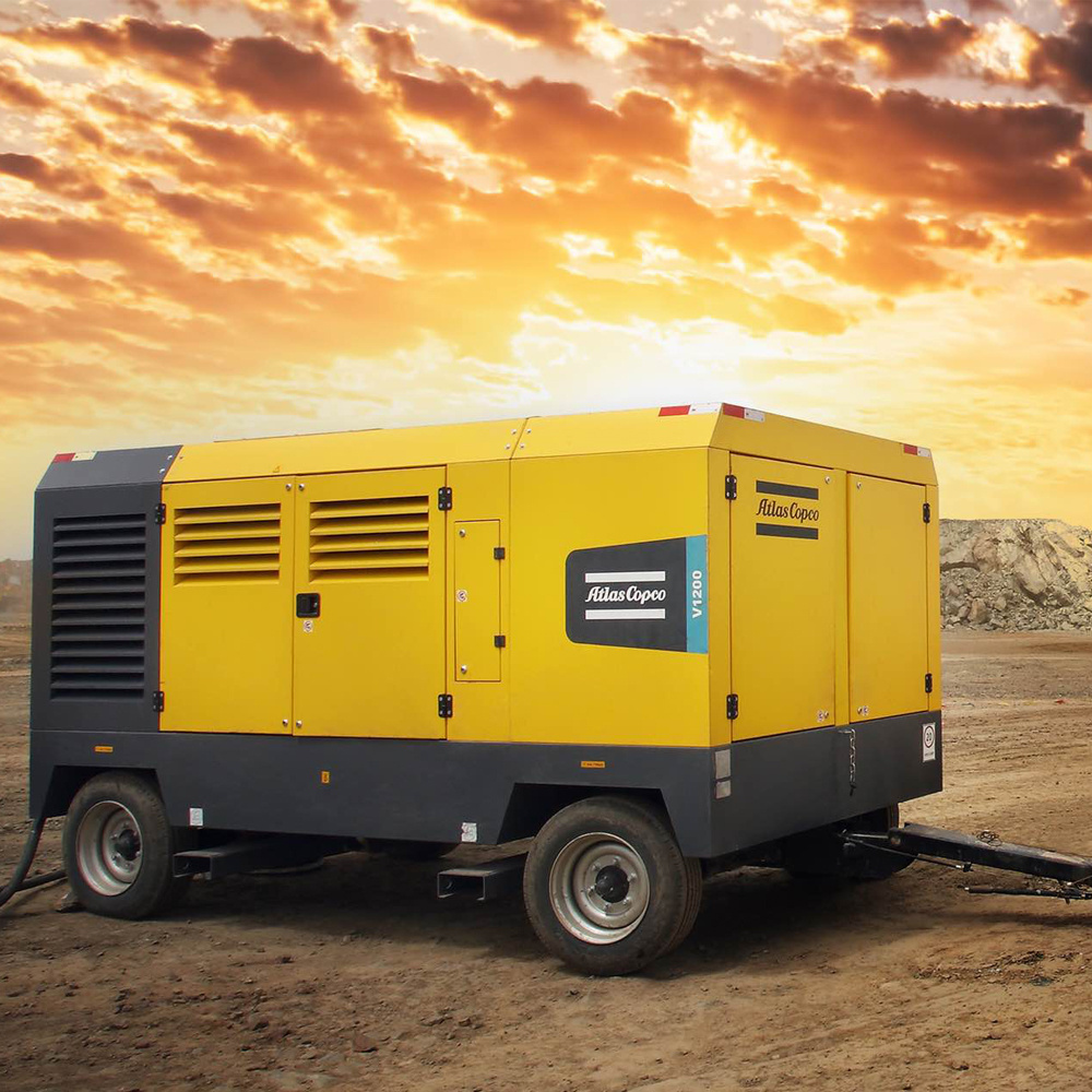 Atlas Copco Big capacity high pressure diesel air compressor