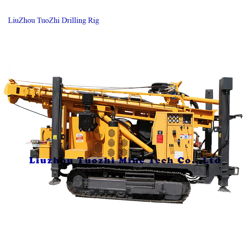 750m wholesale Portable Drilling Rig Diesel Hydraulic Water Well Drilling Rig