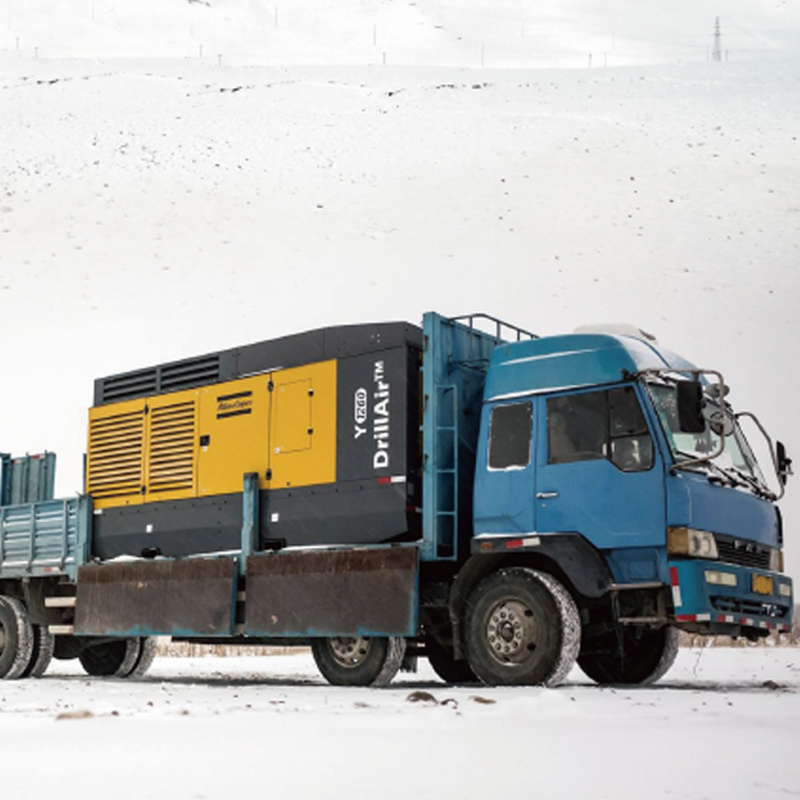 Atlas Copco 1300cfm 15bar 35Bar portable diesel air compressor for water well drill rig