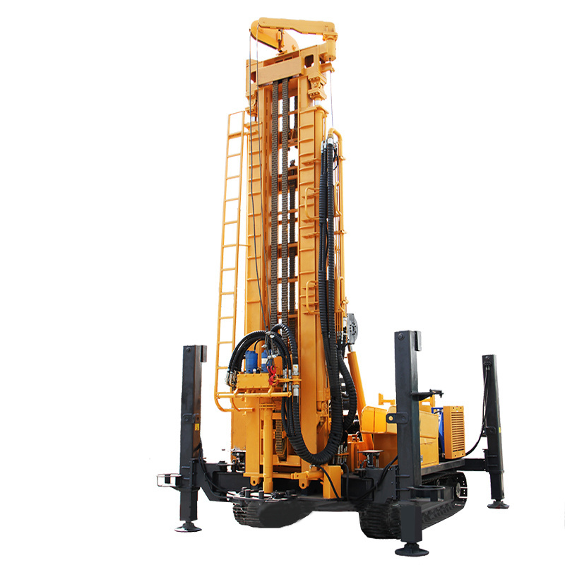 750m wholesale Portable Drilling Rig Diesel Hydraulic Water Well Drilling Rig