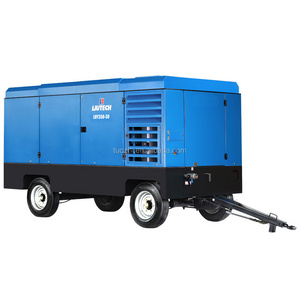 high pressure 1400cfm 25Bar portable diesel air compressor for mining