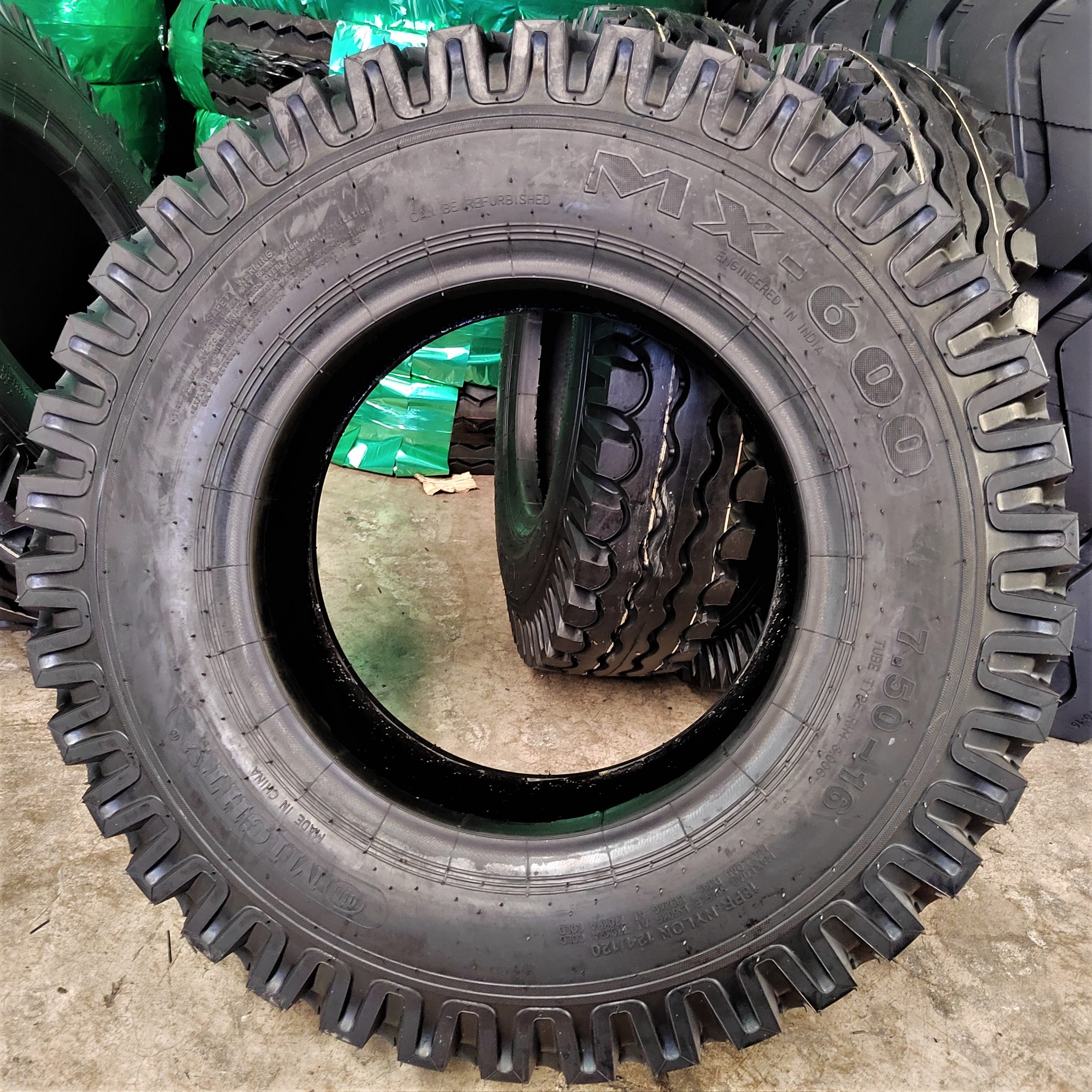 High Quality Heavy Loading TBB Tires 7.50-16, 8.25-16, 8.25-20, 9.00-20, 10.00-20 SEMI-LUG MX-600