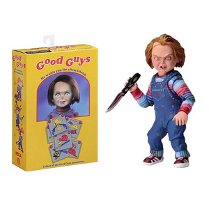 Anime NECA Figure Chucky Doll Child's Play Ultimate Chucky 7-inch Scale Movable PVC Toy Horror Chucky Action Figures