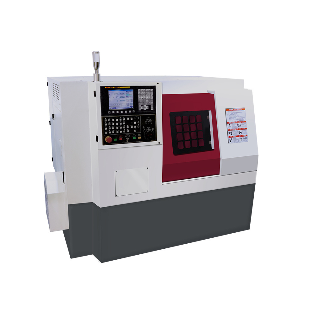 High Rigidity 320mm Max Swing Over Bed Slant Structure CNC Metal Horizontal Lathe Machine