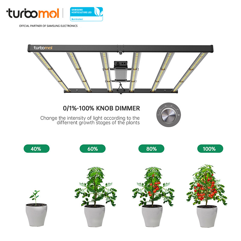 5 Years Warranty 650w 800w Foldable Adjustable Full Spectrum Horticulture Lamp Bar Indoor Farming Led Grow Light