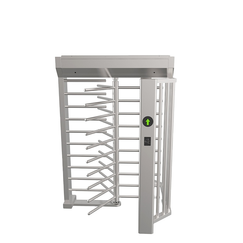 Access Control Full Height Turnstile  304 Stainless Steel Security Gate