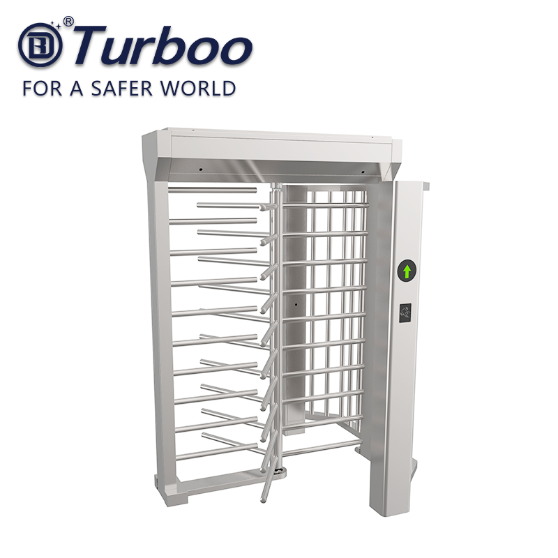 Access Control Full Height Turnstile  304 Stainless Steel Security Gate