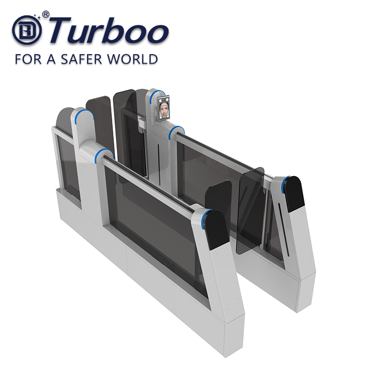 Tuboo updates AB sliding door  Boarding Gate Entrance Security Turnstile Door Anti-Collision Swing Gate