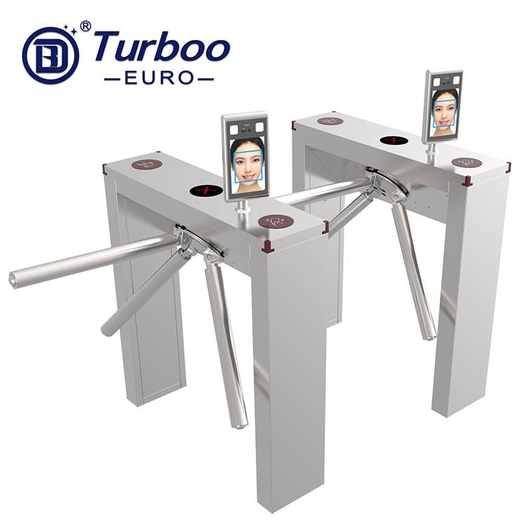 High Security Access Control Pedestrian Tripod Turnstile Mechanism Turnstile Gate For Gyms