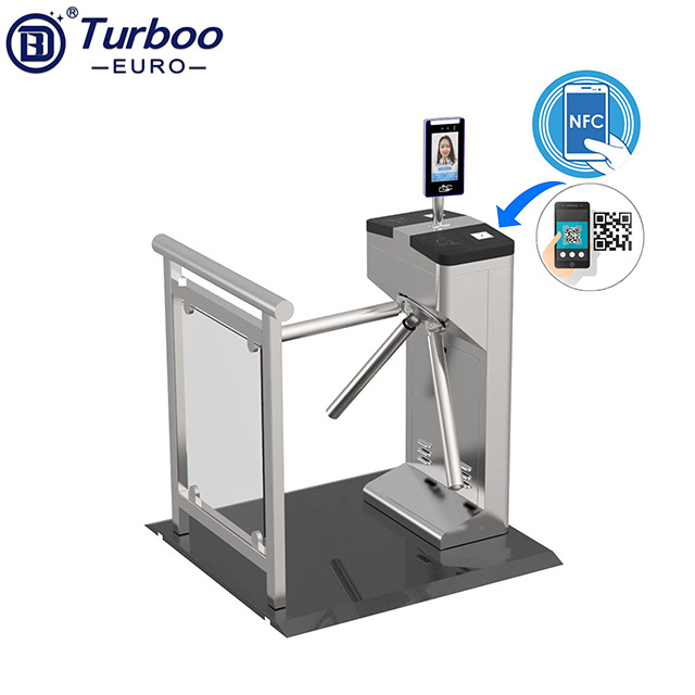 High Security Access Control Pedestrian Tripod Turnstile Mechanism Turnstile Gate For Gyms