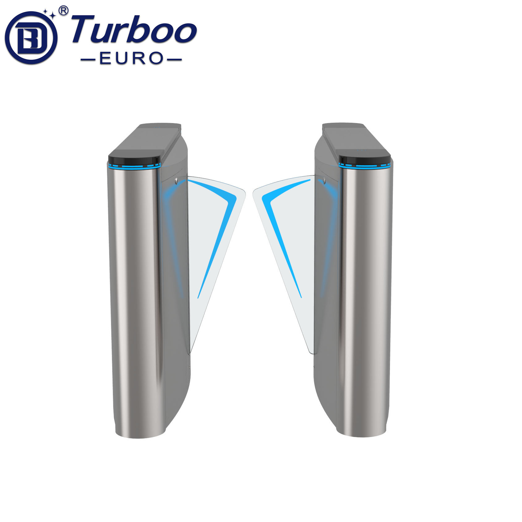 Turboo Automatic Barcode Flap Tripod Gate Swing Barrier Turnstile for University