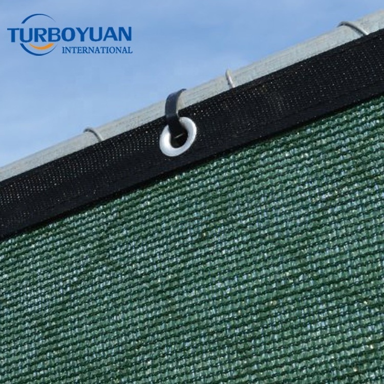 green hdpe garden mesh wind protection screen / tennis court clear plastic windbreaks for privacy fence