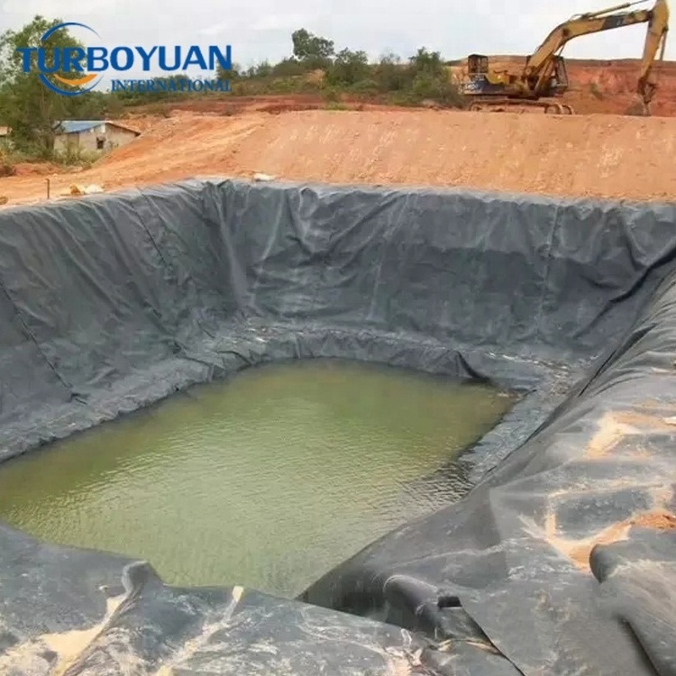 above ground water tank hdpe tarpaulin liner / round pond liner for fish farm