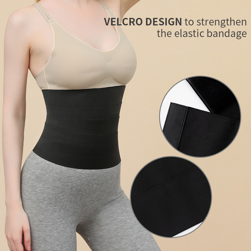 Custom Bandage Tummy Belly Wrap Around Waist Trainer Slim Elastic Bands Waist Snatch Belt slimming belts waist trimmer