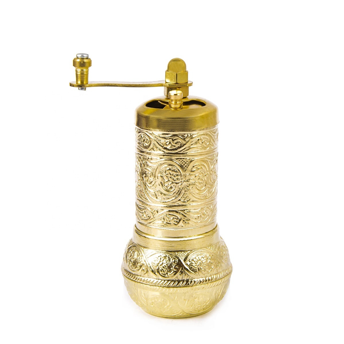 Gold Color Manual Coffee & Pepper Grinder Mill