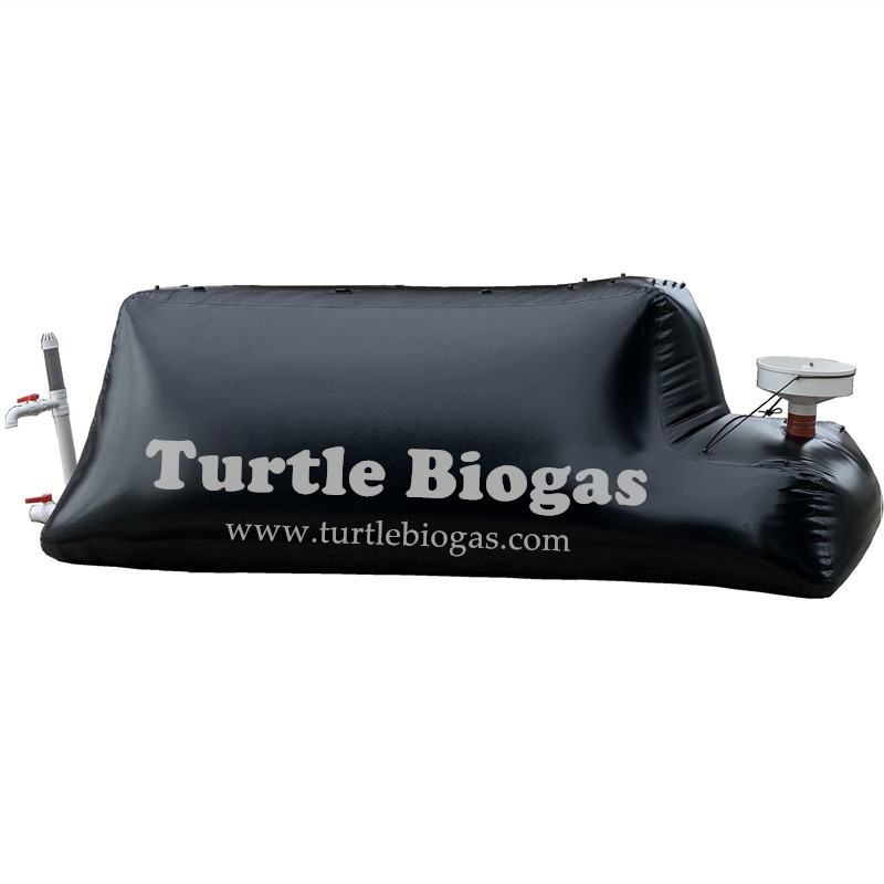 Turtle Biogas 10.0m3 for 10 kw small mini biogas home power plant biogas digester storage tanks machine storage bag balloon