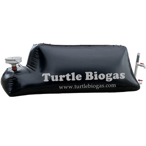 Turtle Biogas 10.0m3 for 10 kw small mini biogas home power plant biogas digester storage tanks machine storage bag balloon