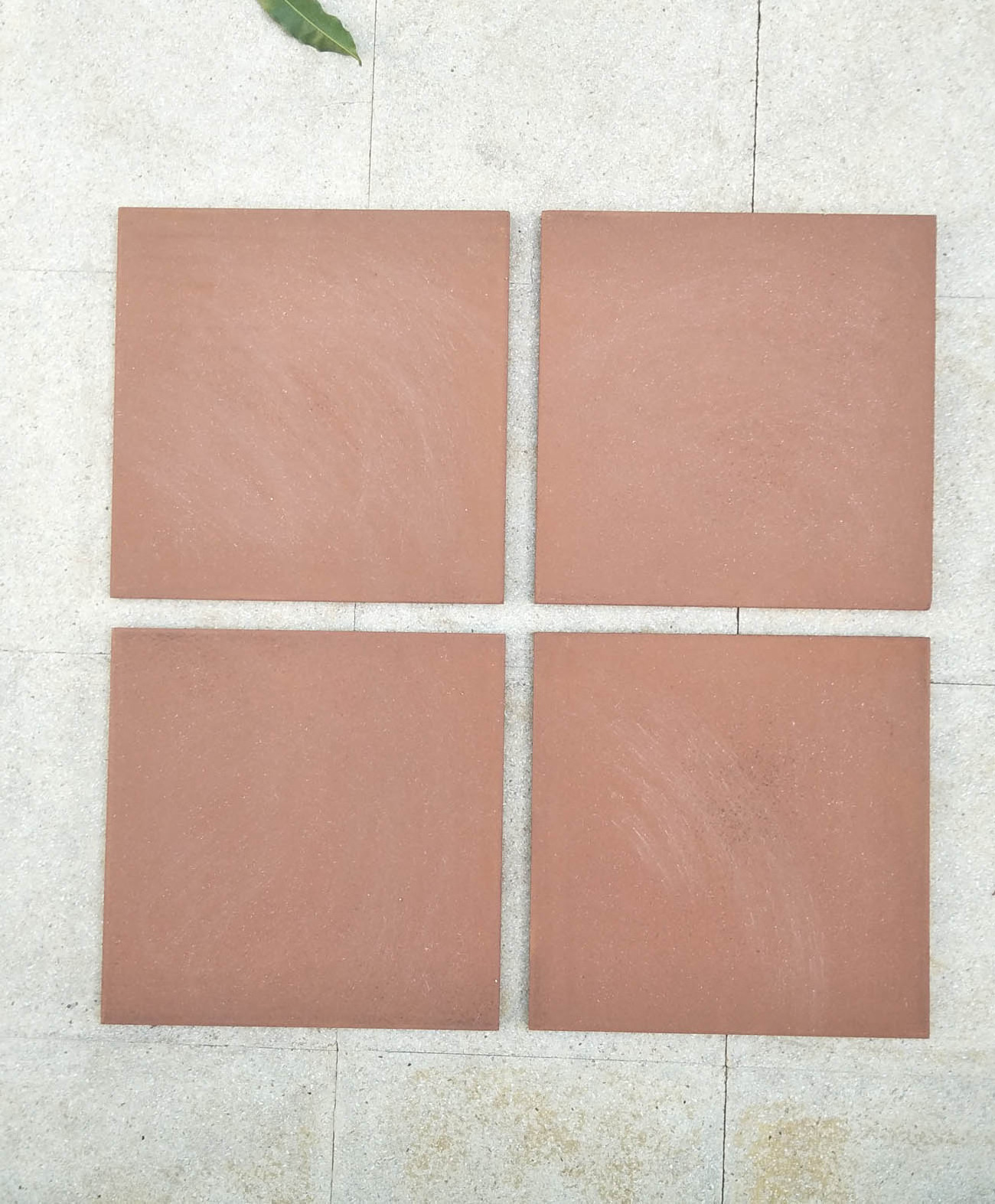 12X12 inch 305x305 mm Red clay terracotta wall and floor tiles for garden indoor outdoor floor and wall brick covering