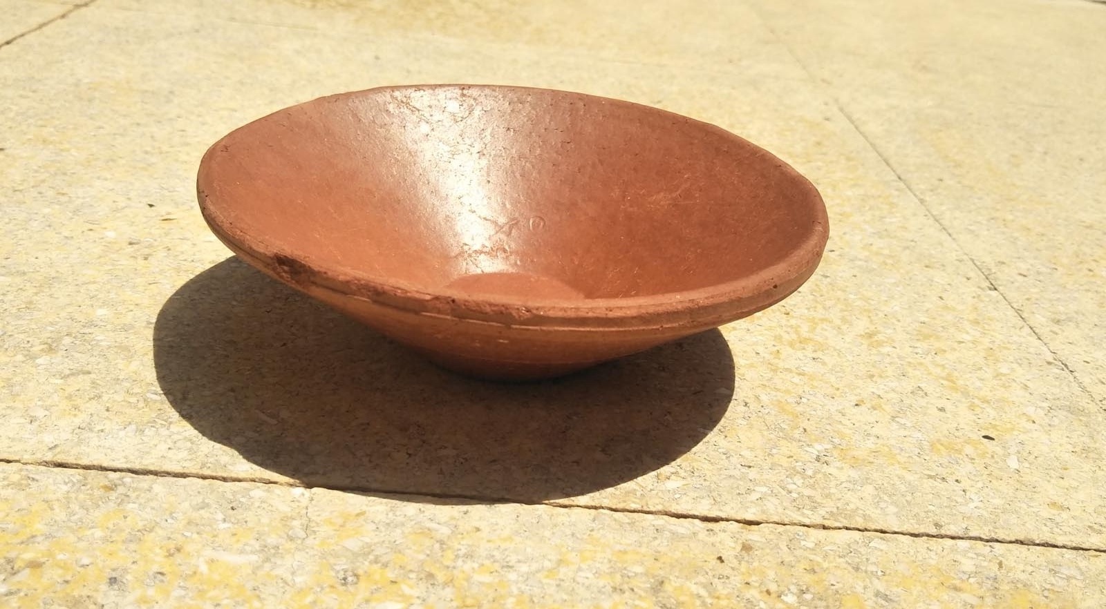 New Design Handmade Clay terracotta small plate used for serving dessert sweet ice cream cup curd and food items in size 11.5 cm