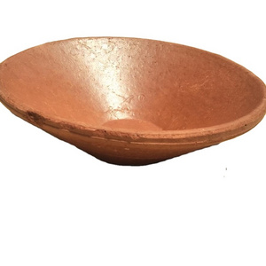 New Design Handmade Clay terracotta small plate used for serving dessert sweet ice cream cup curd and food items in size 11.5 cm