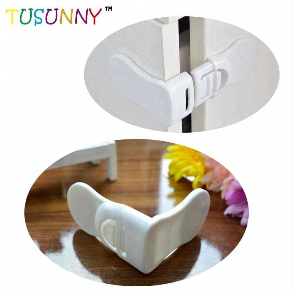 Kitchen cupboard safety locks cabinet child baby wardrobe lock