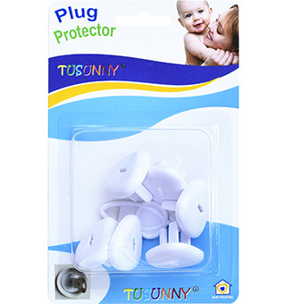 Outlet Plug Covers (32 Pack) Clear Child Proof Electrical Protector Safety Caps by Tusunny