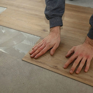 waterproof Wood texture pvc flooring tile glue down lvt lvp flooring vinyl plank flooring