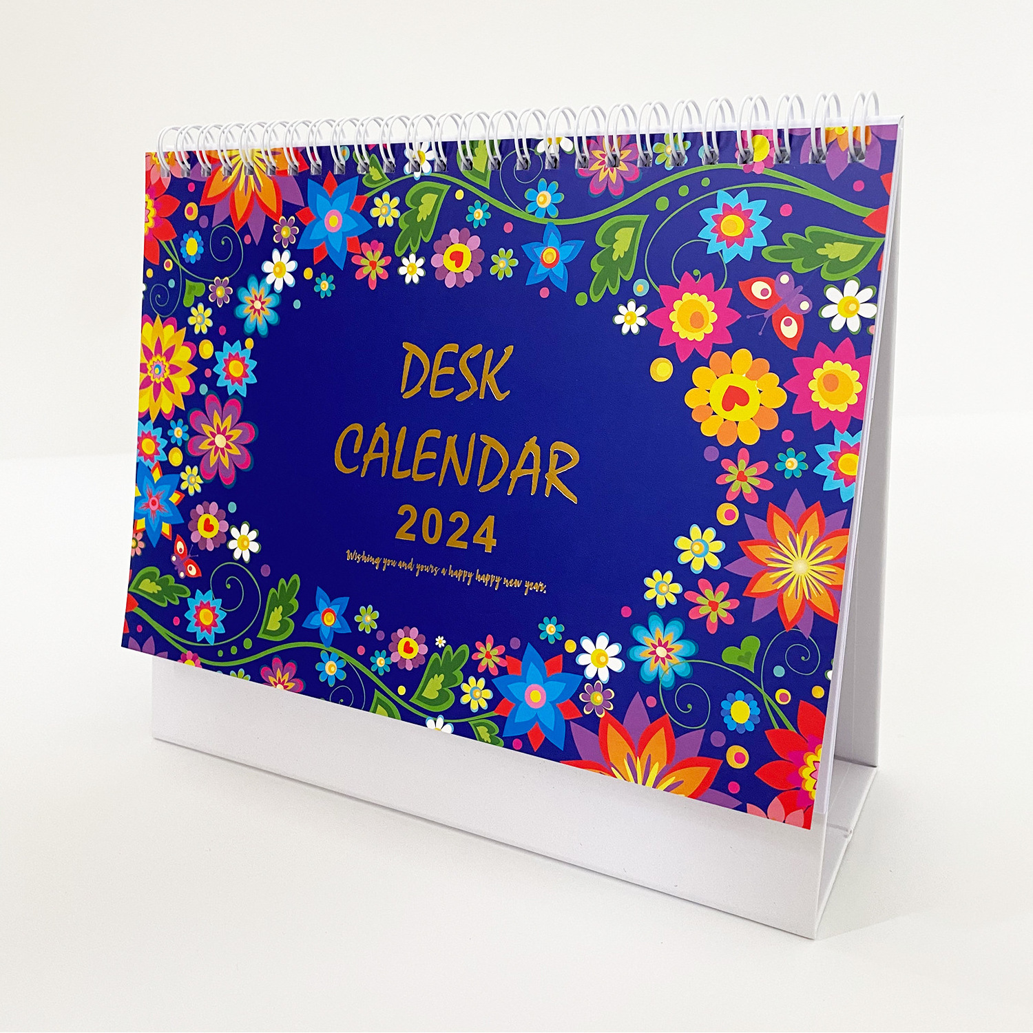 wholesale custom calendar printing 365 days agenda notebook planner desk calendar 2024