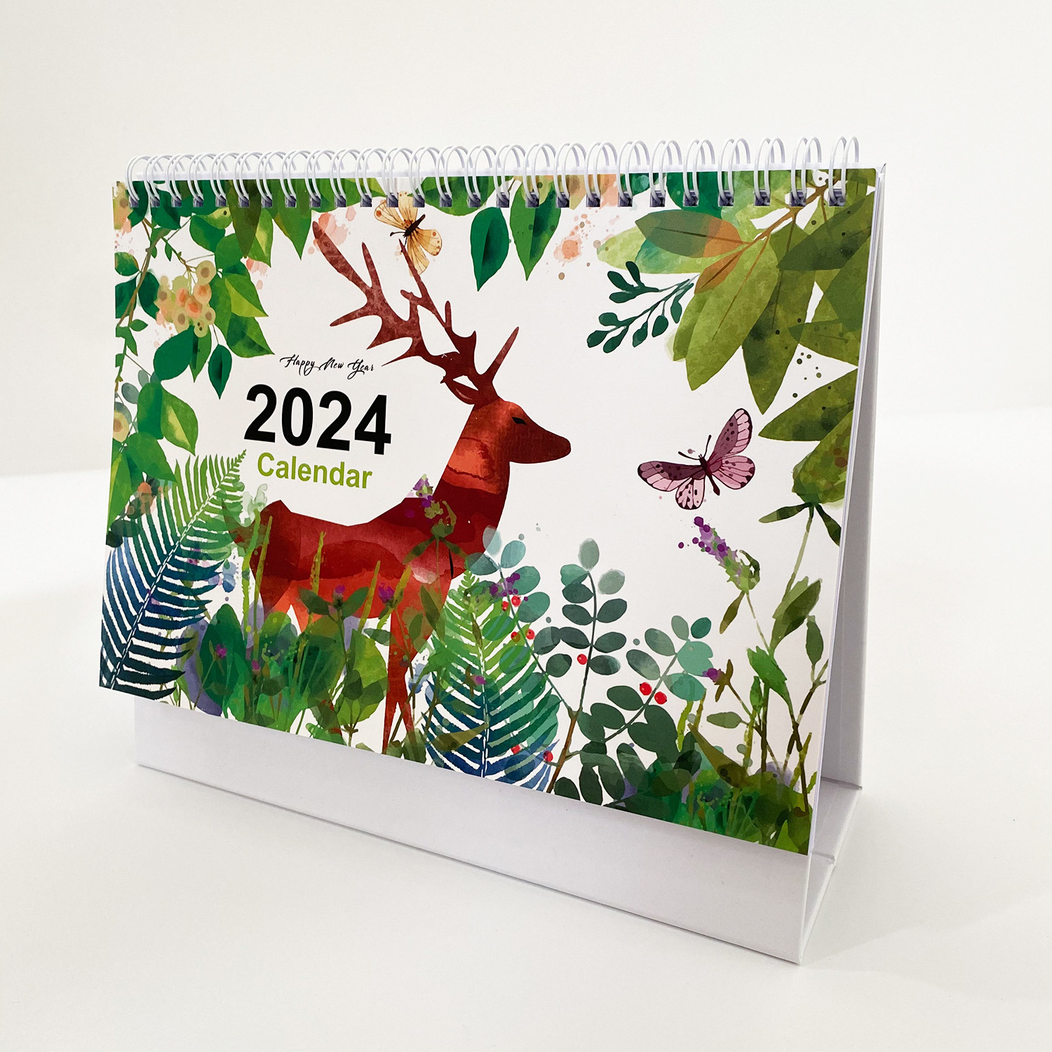 wholesale custom calendar printing 365 days agenda notebook planner desk calendar 2024