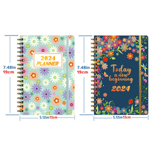 private label journals and planners schedule undated planner notebook custom printing dairy 2024 planner