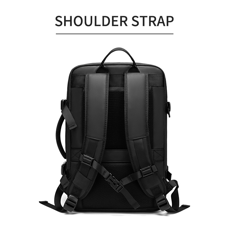 EVA Hardshell Backpack Smart Laptop Bag USB Charging Travel Bag Fashion Multi-functional Anti-theft and Waterproof Polyester