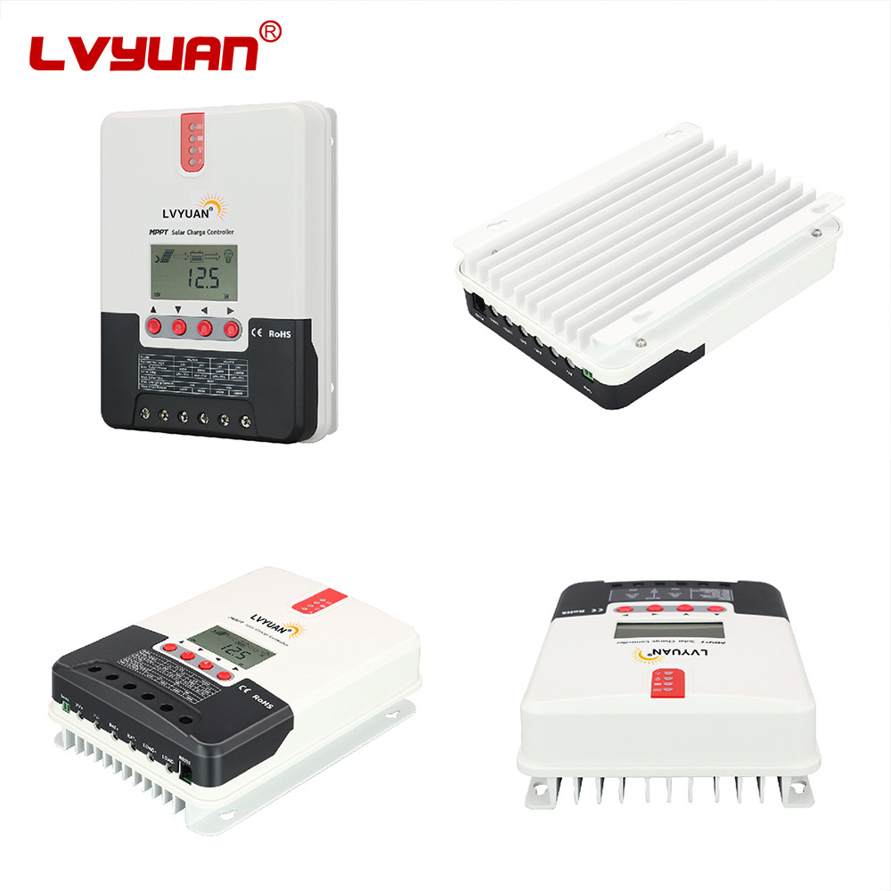 LVYUAN Solar Energy System Charge Controller Solar Mppt Outdoor Courtyard Remote Control Mppt Solar Charger Controller