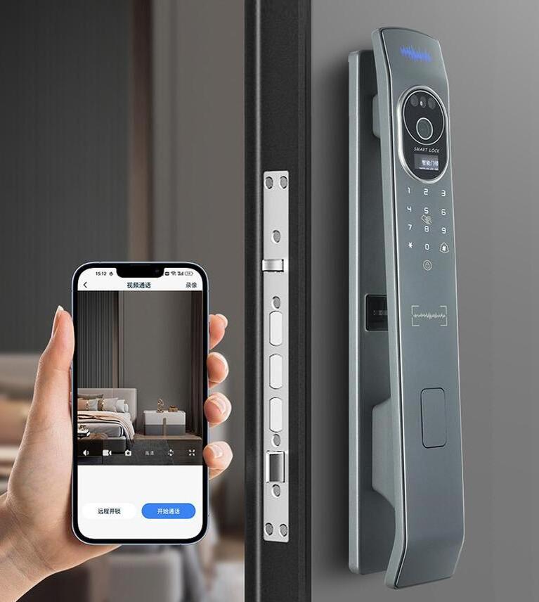 TYSH Security Zigbee 3D Face Recognition Smart Door Lock Tuya Outdoor Digital Wifi Automatic Biometric Fingerprint Locks