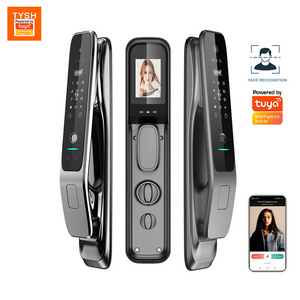 TYSH Smart Door Lock Fingerprint Digital Wifi Lock Smart Lock With Camera Monitor Send Photo To Phone