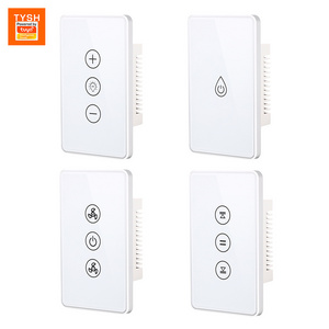 TYSH Zigbee Wifi Smart Home Electrical Scene Switch Curtain Dimmer Boiler Fan Rolling Door Smart Touch Alexa Switch