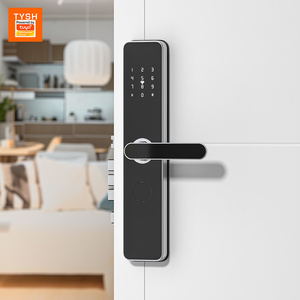 TYSH High Security Fingerprint Door Lock Tuya App Apartment Airbnb Inteligente Cerradura Electronica Digital Smart Wifi Lock