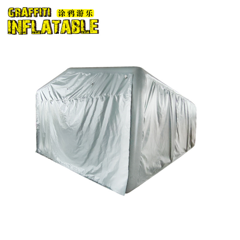 Portable Parking, inflatable parking paint tent Inflatable car tent private garage