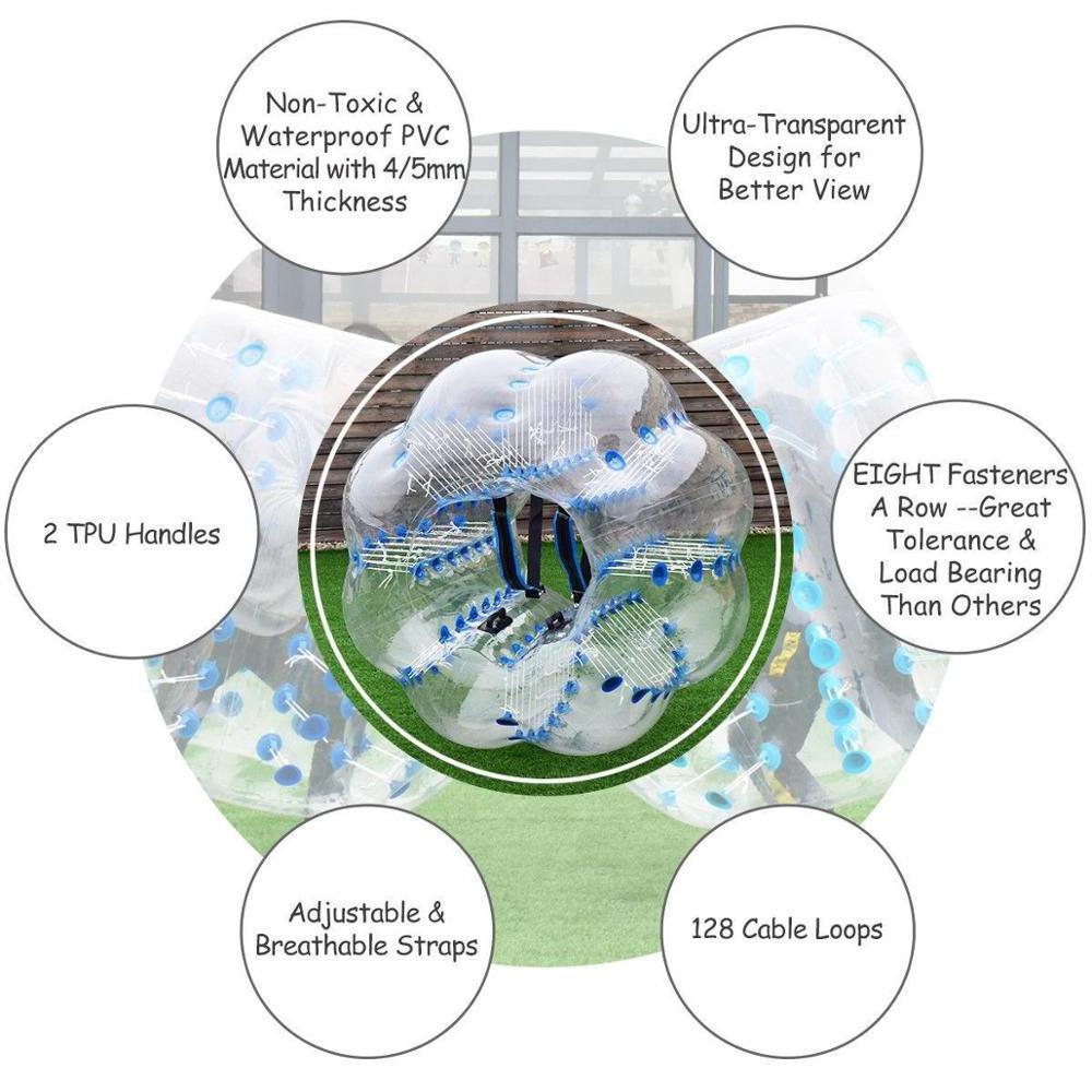 inflatable human bumper ball bubble Soccer/Football Ball, diameter of 1.5m buddy bumper ball for adult