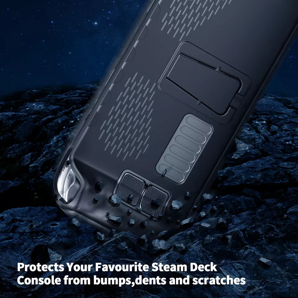 Protective TPU Case with kickstand for Steam Deck