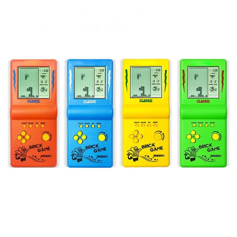 Portable BRICK Handheld Game Players Electronic Game Toys Pocket Game Console Classic Childhood Gift