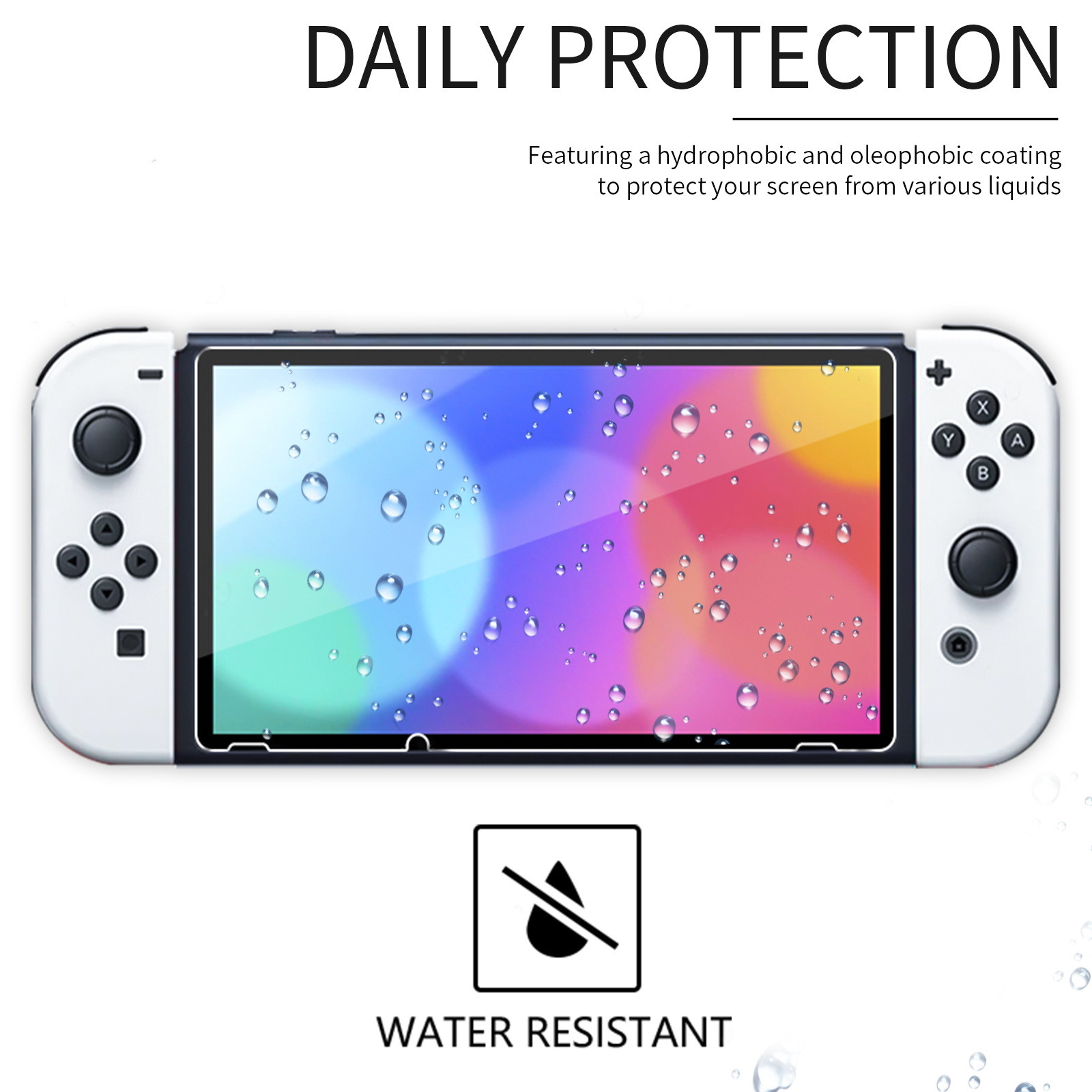 Tempered Glass Film Screen Protector For Nitendo Switch Oled Protective Film for Switch OLED NS Accessories